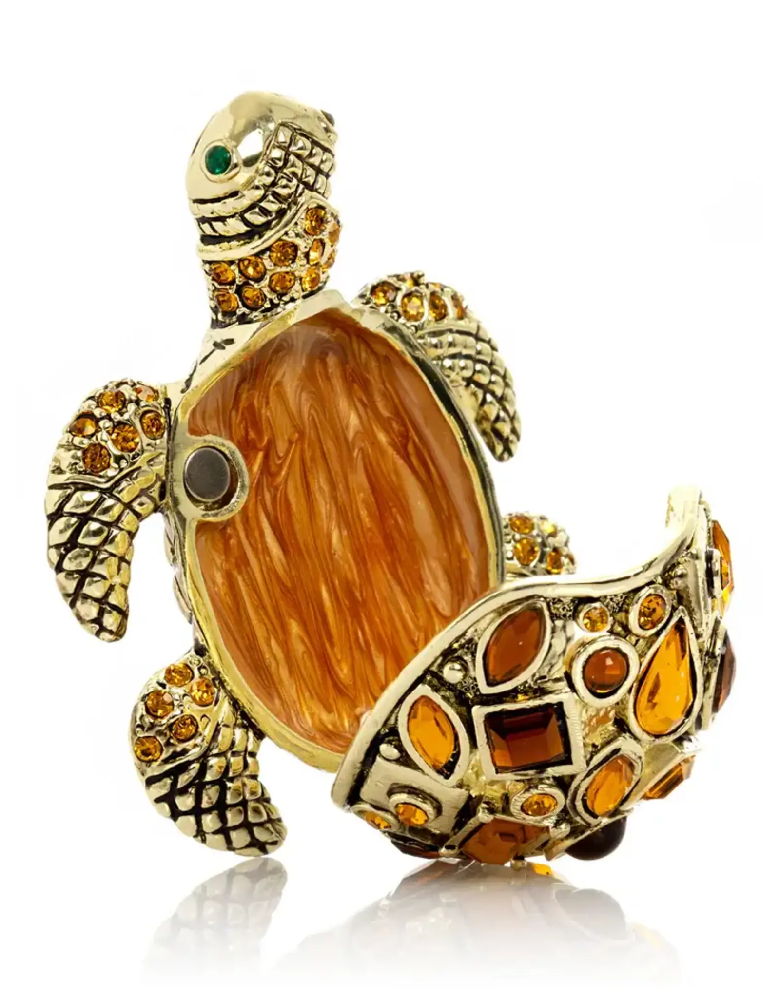 Fabergé Style Jeweled Turtle