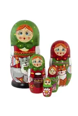 Matryoshka with Cats