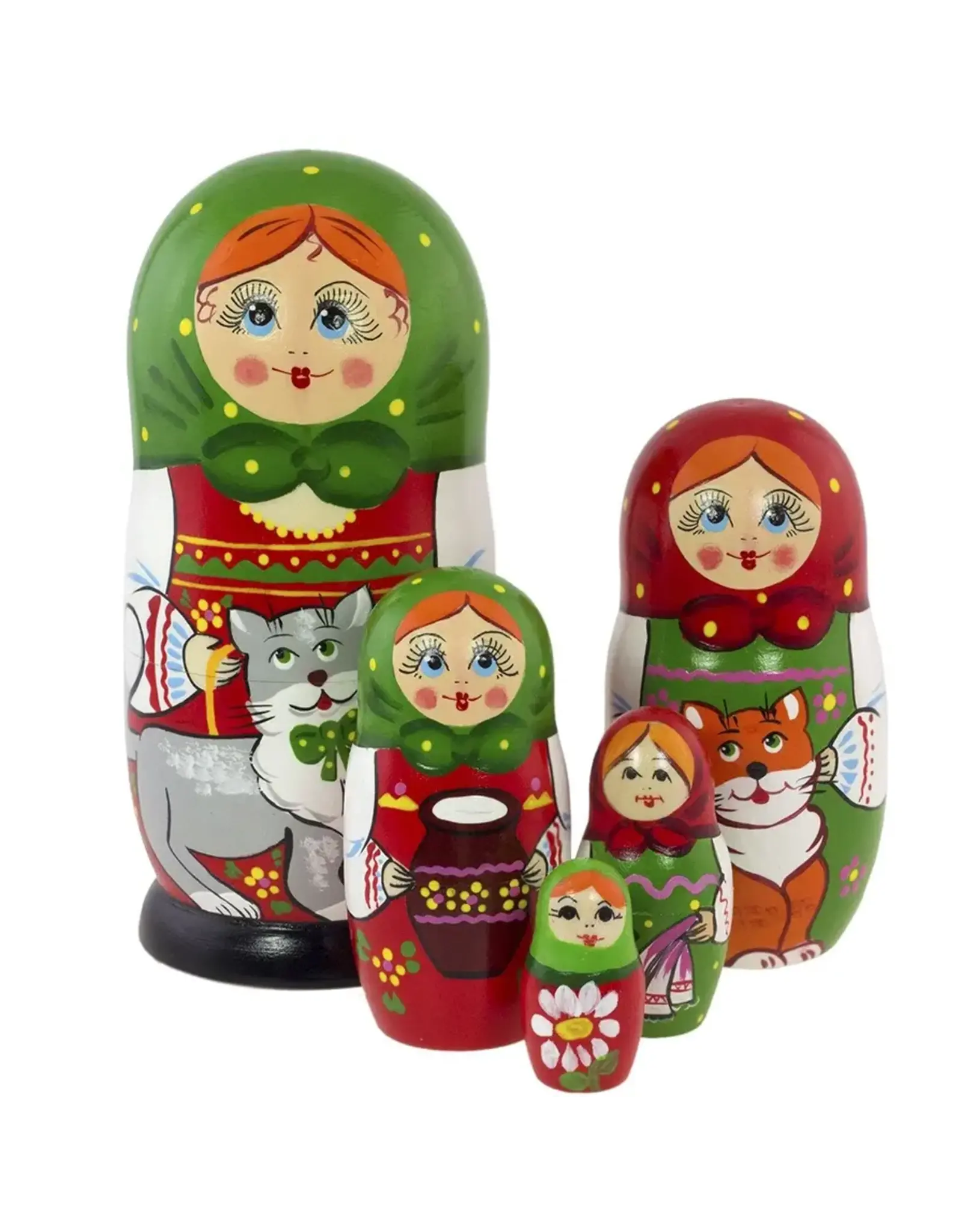 Matryoshka with Cats