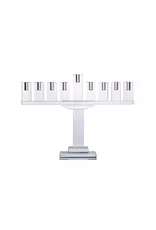 Mod Clear Crystal Menorah
