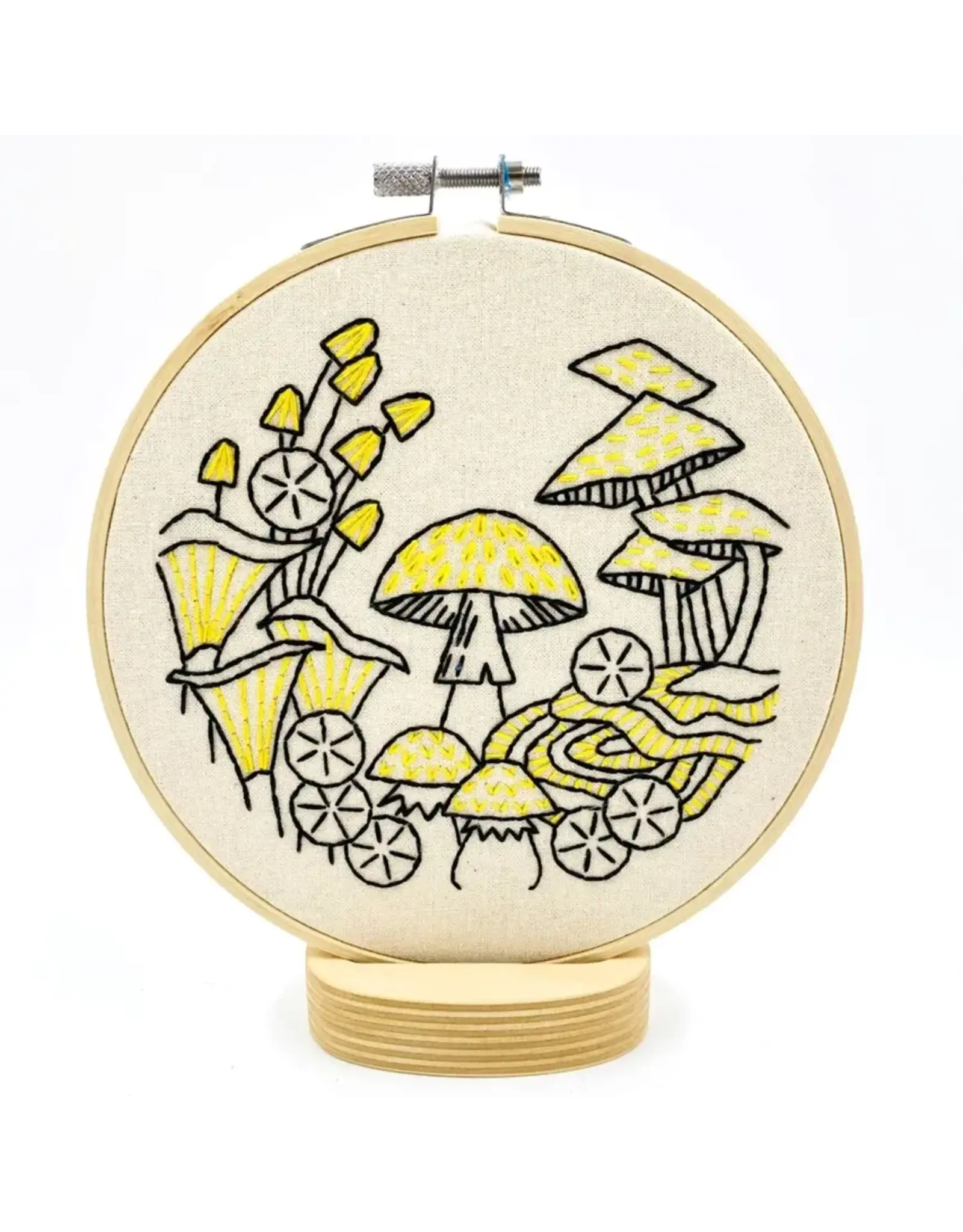 Mushrooms Embroidery Kit