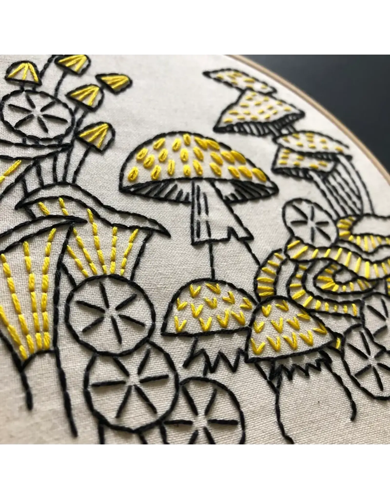 Mushrooms Embroidery Kit
