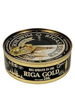 Riga Gold Smoked Sprats in Oil