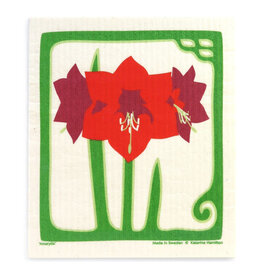 Amaryllis Swedish Dishcloth