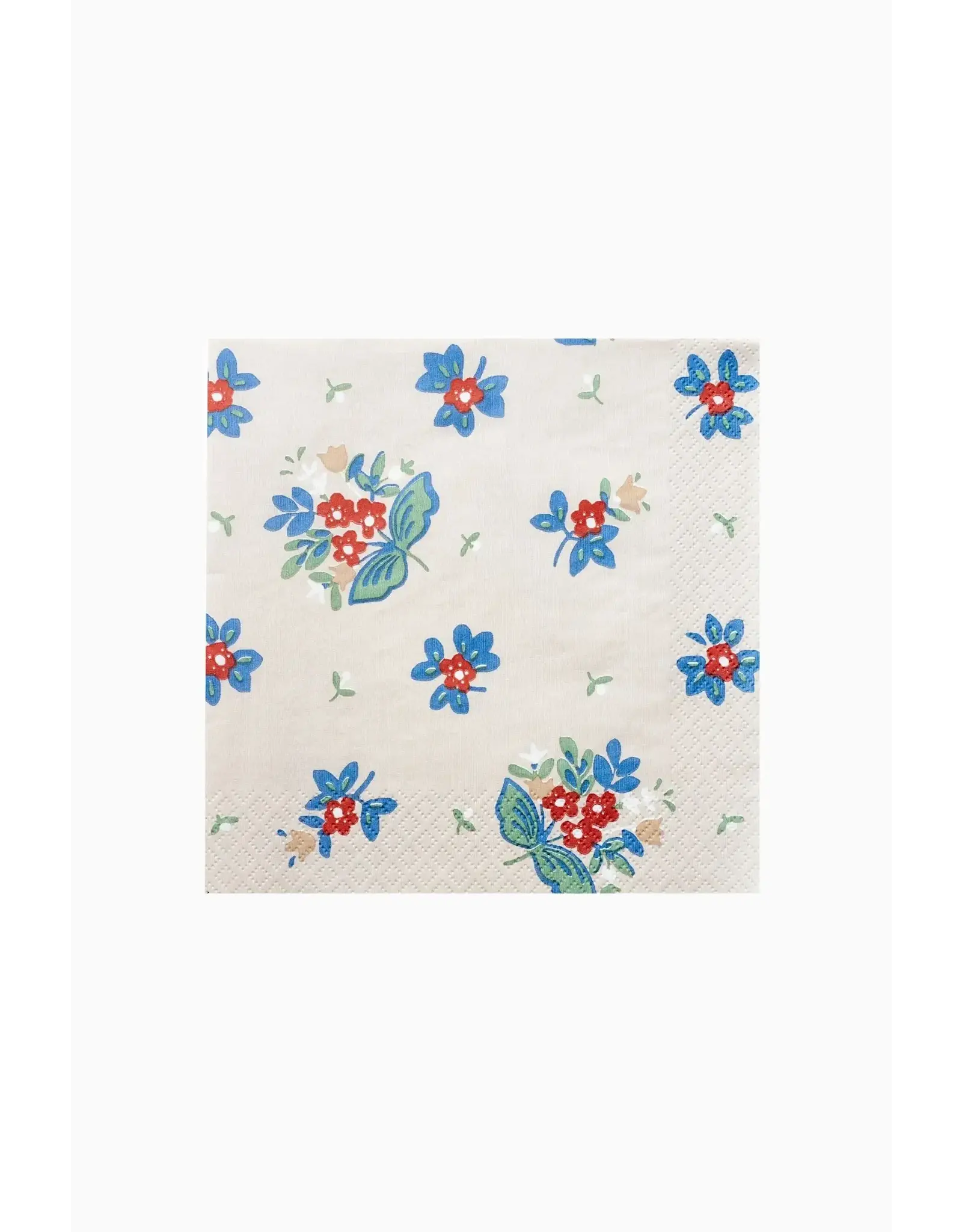 Holiday Flowers Luncheon Napkins