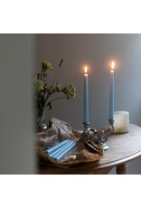 Dove Blue Long Taper Candles
