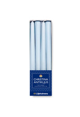 Dove Blue Long Taper Candles