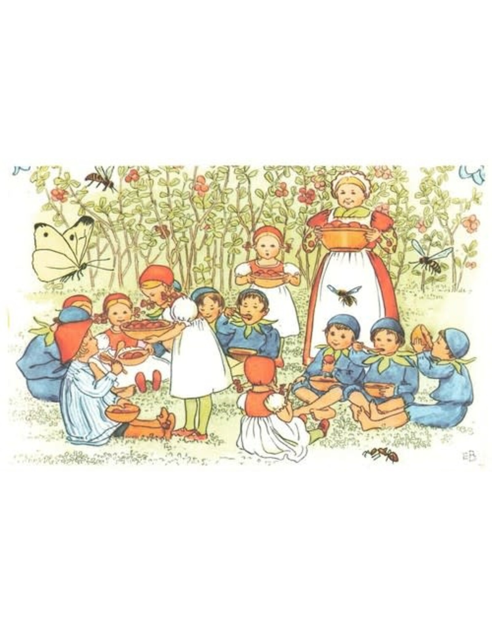 Berry Family Postcard