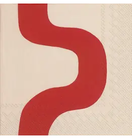 Marimekko Sireeni Red Luncheon Napkins
