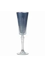 Imperial Blue handmade Glass Champagne Flutes