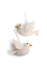 Dove of Peace Felted Wool Ornament