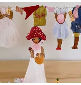 Iben Dress-Up Doll Cut-Out Set