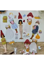 Iben Dress-Up Doll Cut-Out Set