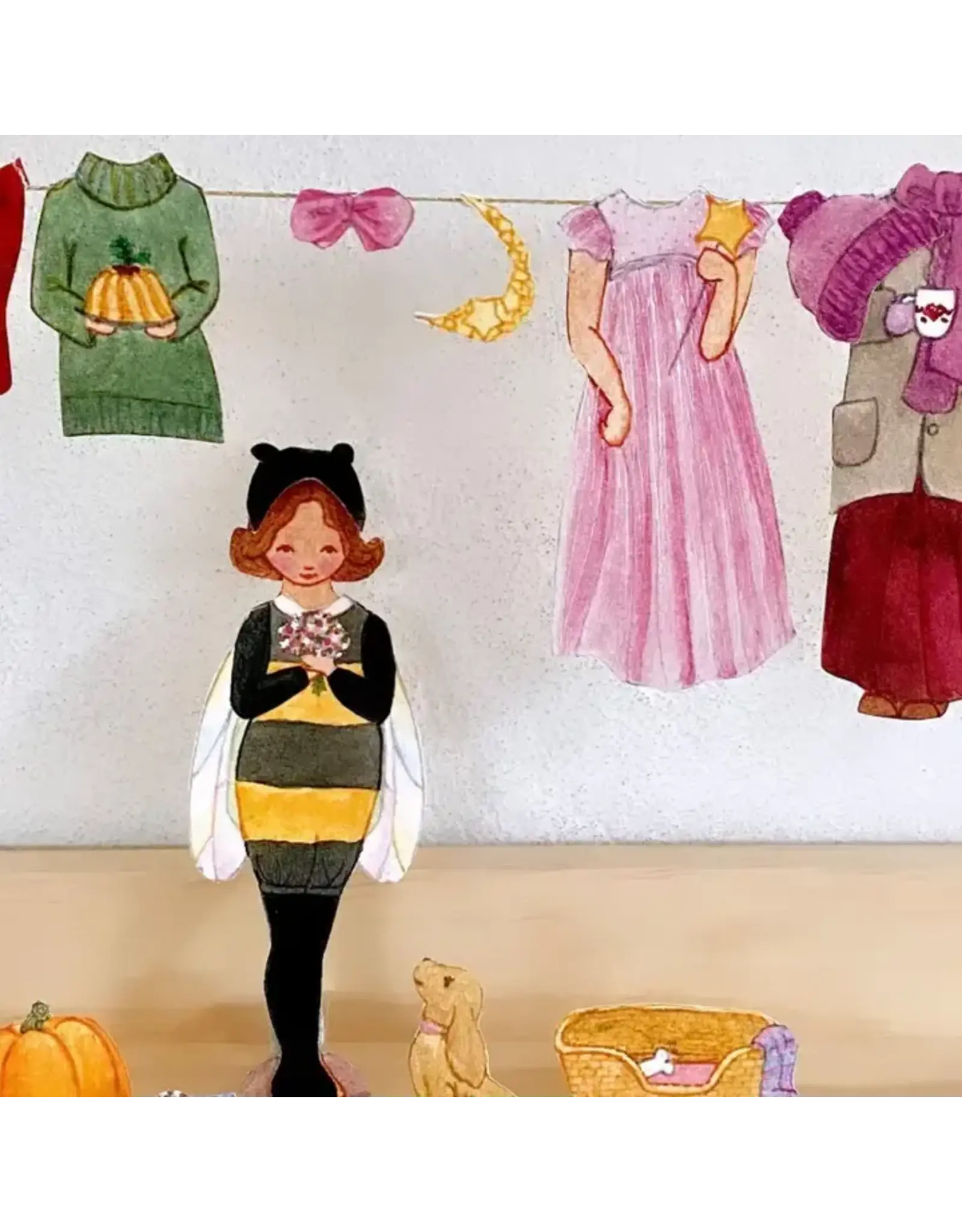 Lotte Dress-Up Doll Cut-Out Set