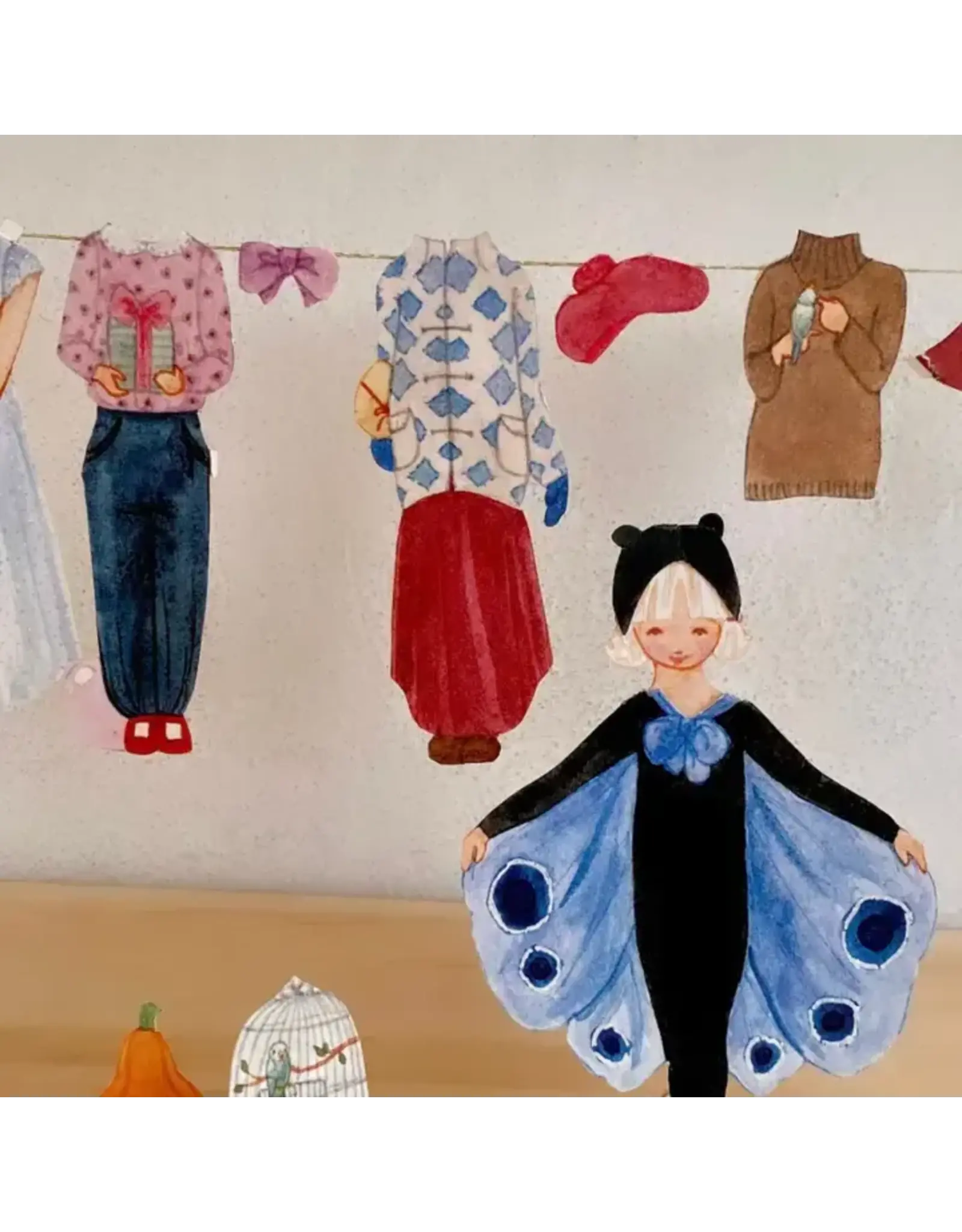 Ruth Dress-Up Doll Cut-Out Set