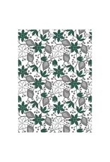 Hellebores Tea Towel (Green)
