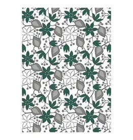 Hellebores Tea Towel (Green)
