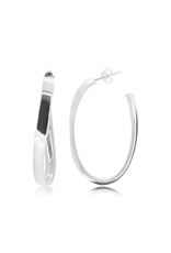 Silver Hoop Earrings