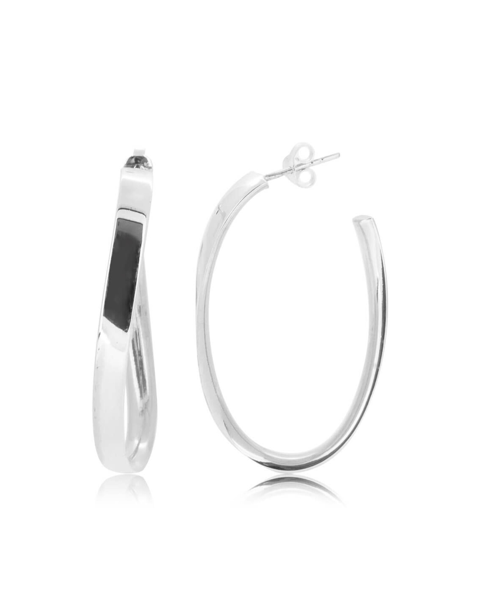 Silver Hoop Earrings