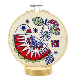 Partridge Embroidery Kit