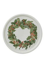 Holiday Wreath Tray