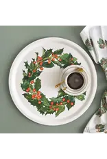 Holiday Wreath Tray