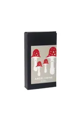 Angel Chime Mushroom Candle Holder