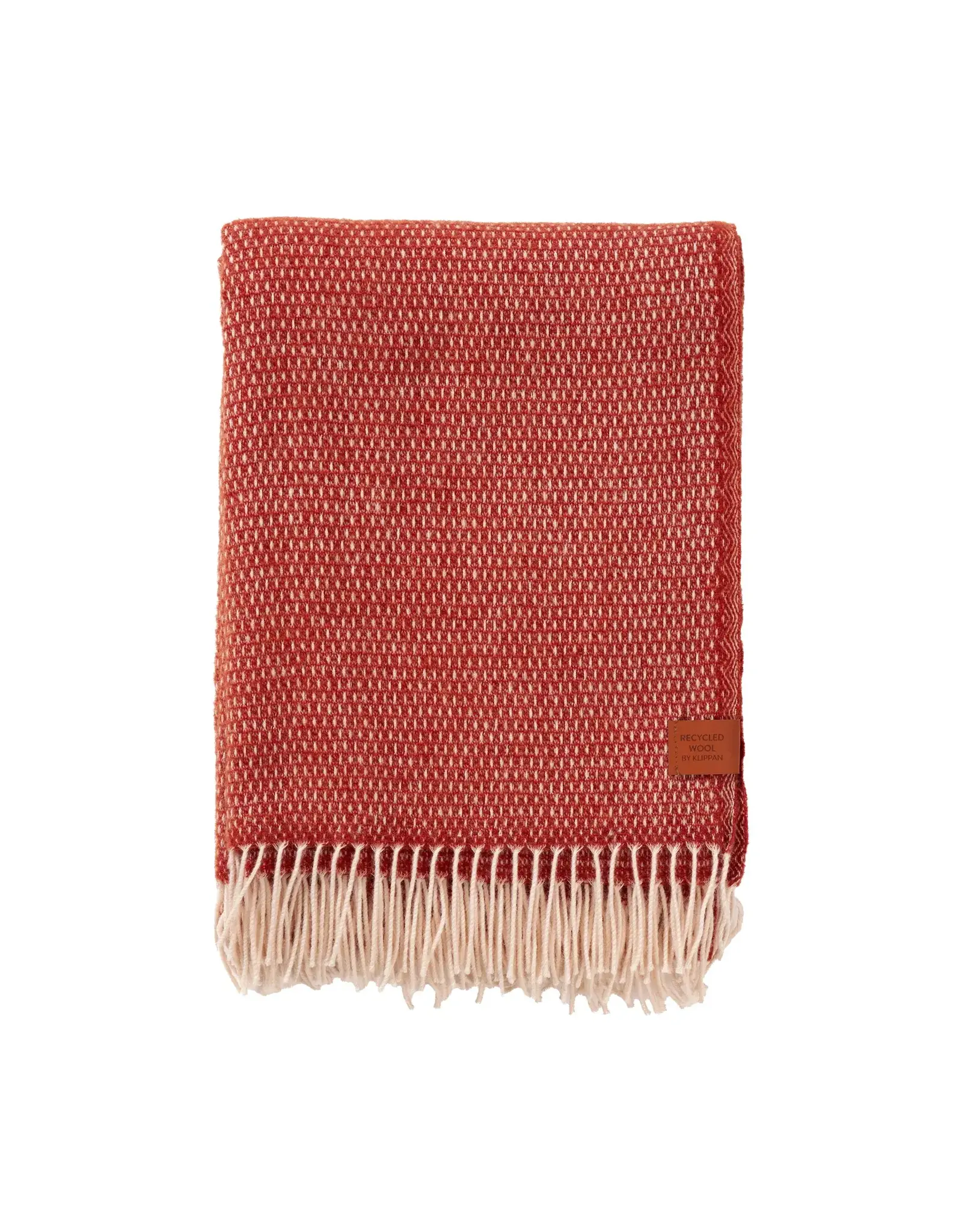 Hugo Ruby Red Wool Throw