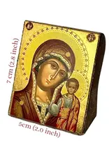 VIrgin Mary of Kazan Small Silkscreen Icon