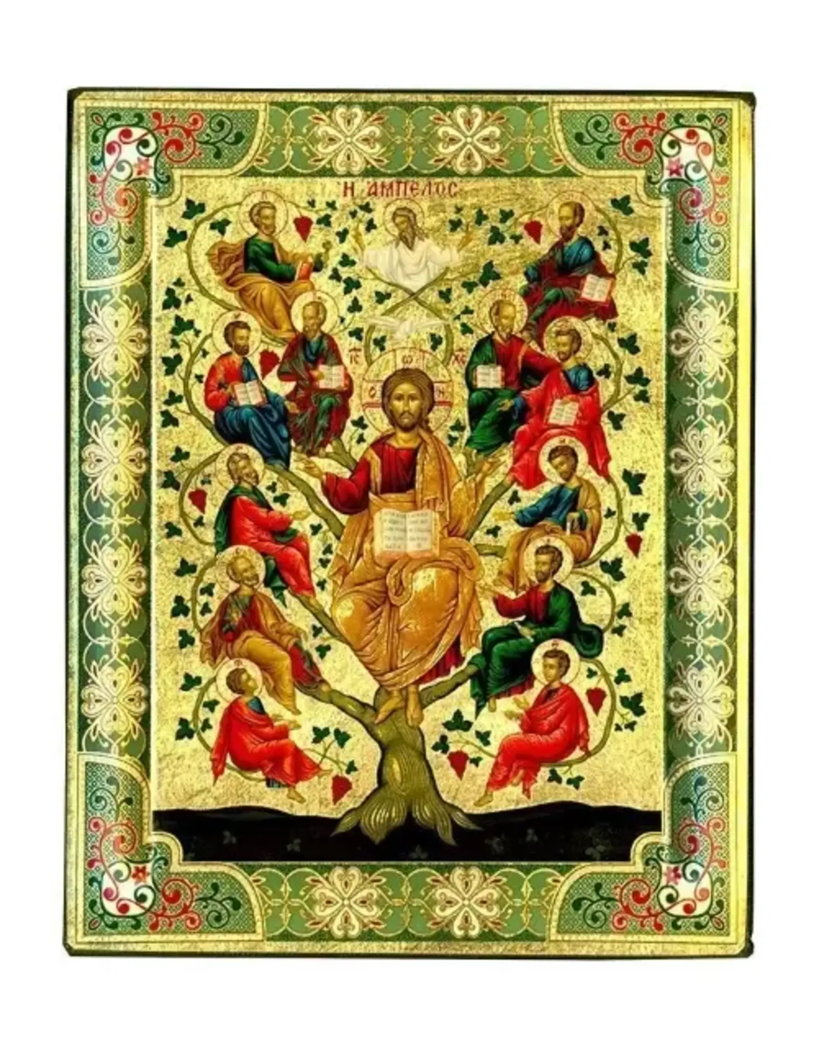 The Tree of Life Silkscreen Icon 5" x 4"