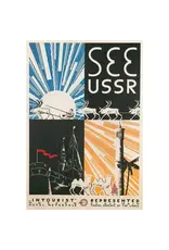 See USSR Travel Poster Magnet