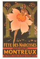 Diaghilev Ballet Poster Magnet