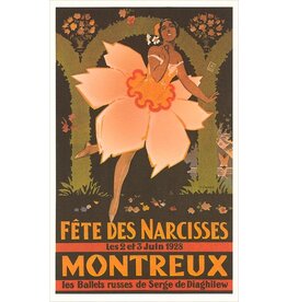 Diaghilev Ballet Poster Magnet