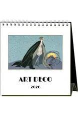 Art Deco 2026 Desk Calendar