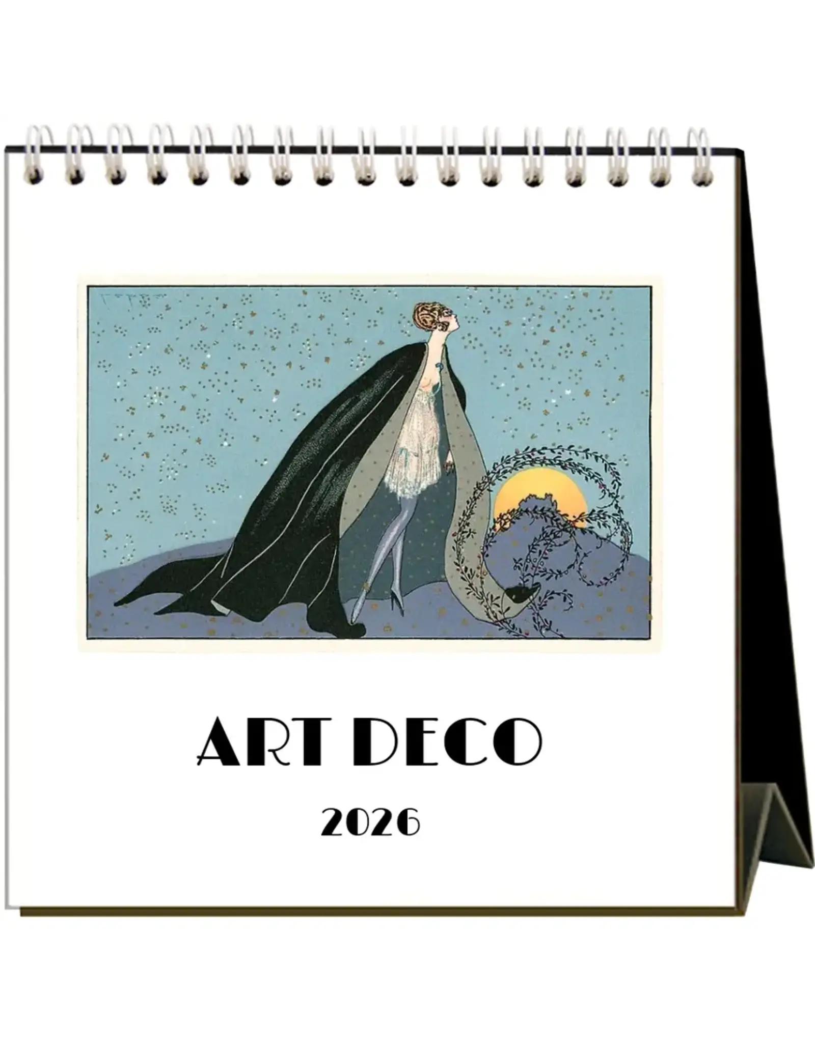 Art Deco 2026 Desk Calendar