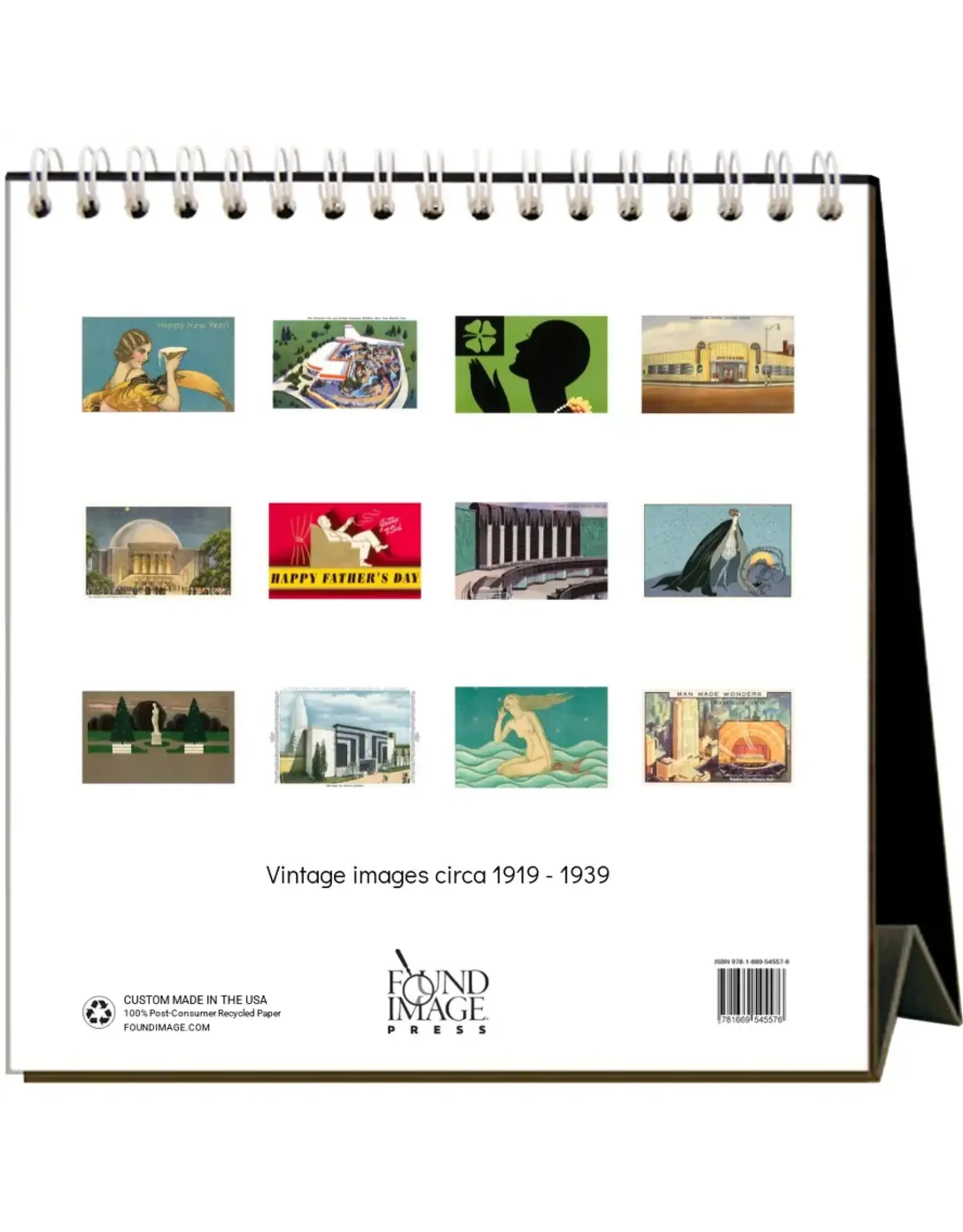 Art Deco 2026 Desk Calendar