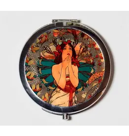 Art Nouveau Mucha Compact Mirror