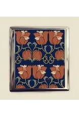 Art Nouveau Poppies Card Holder/ Cigarette Case