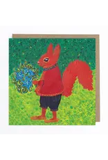 Master Squirrel Greeting Card