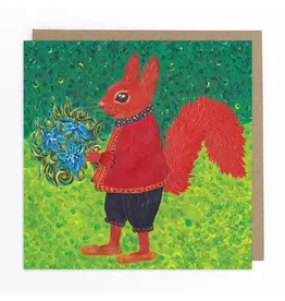Master Squirrel Greeting Card