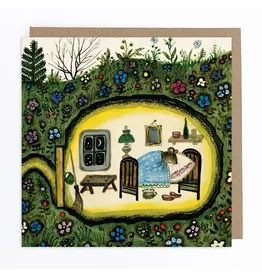 LIttle Mouse Bedroom Greeting Card