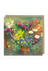 Daisies & Thistle Greeting Card