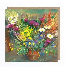 Daisies & Thistle Greeting Card