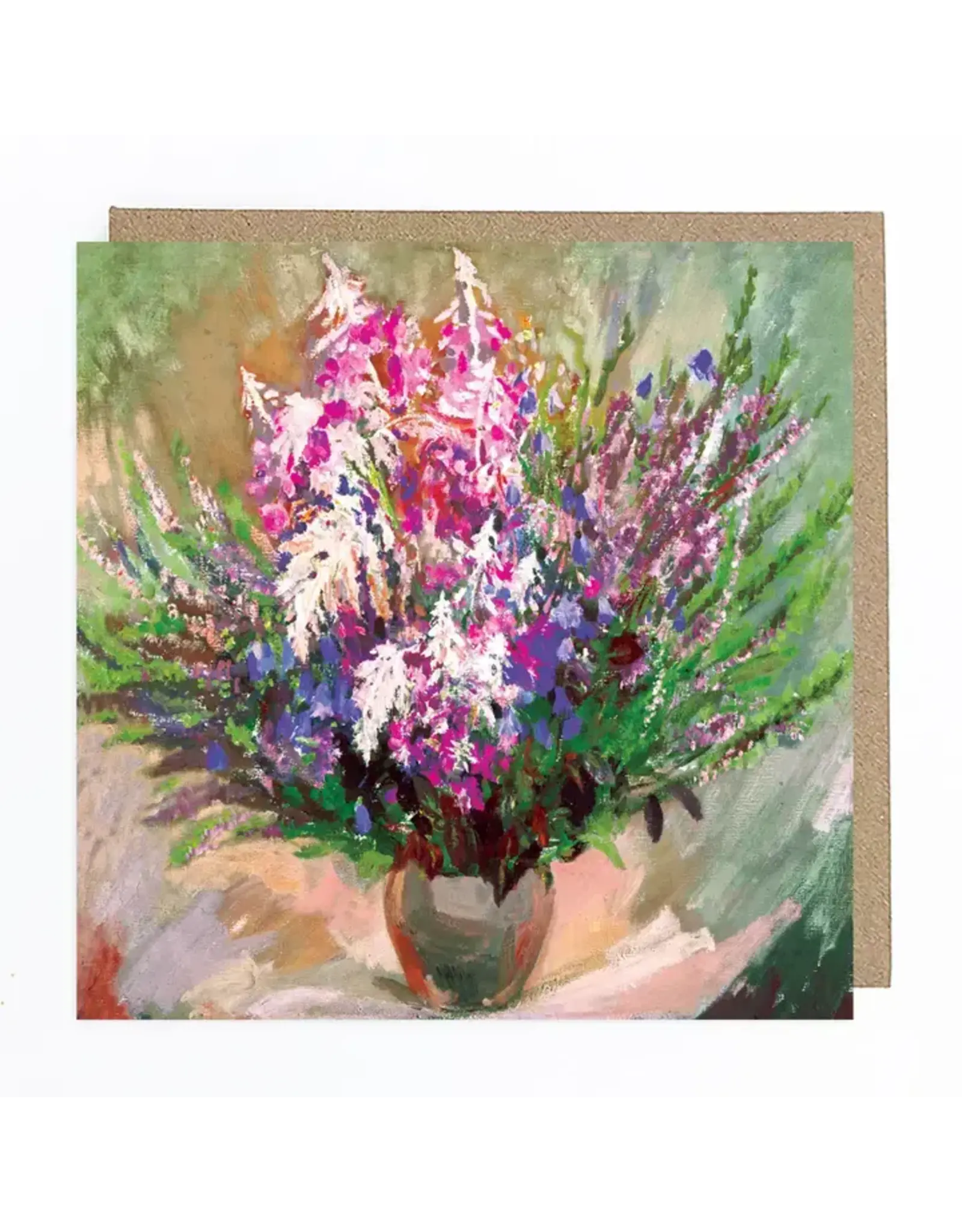 Heather & Rosebay Greeting Card