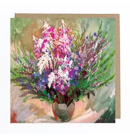 Heather & Rosebay Greeting Card