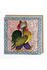 Proud Rooster Greeting Card