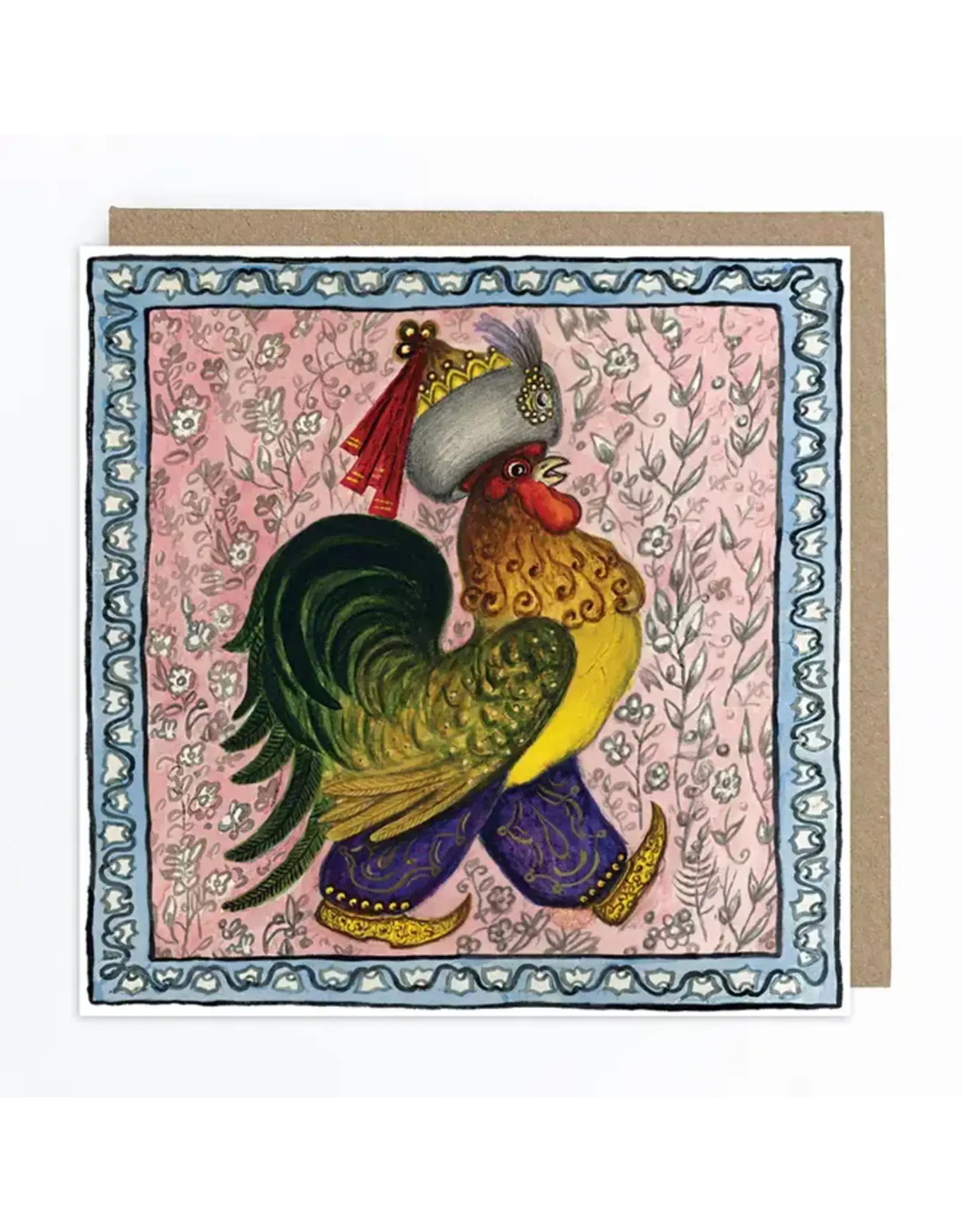 Proud Rooster Greeting Card