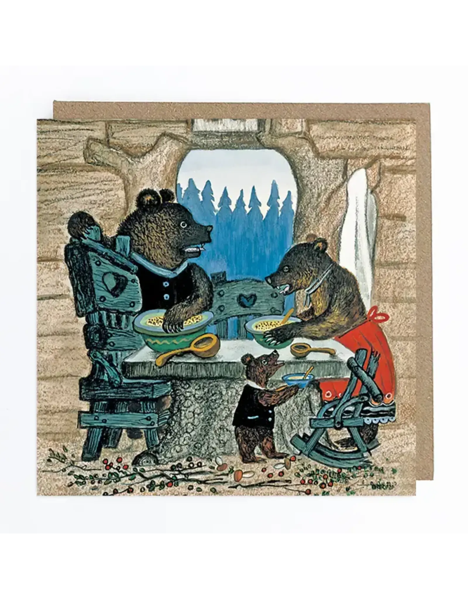 Bear Family Greeting Card