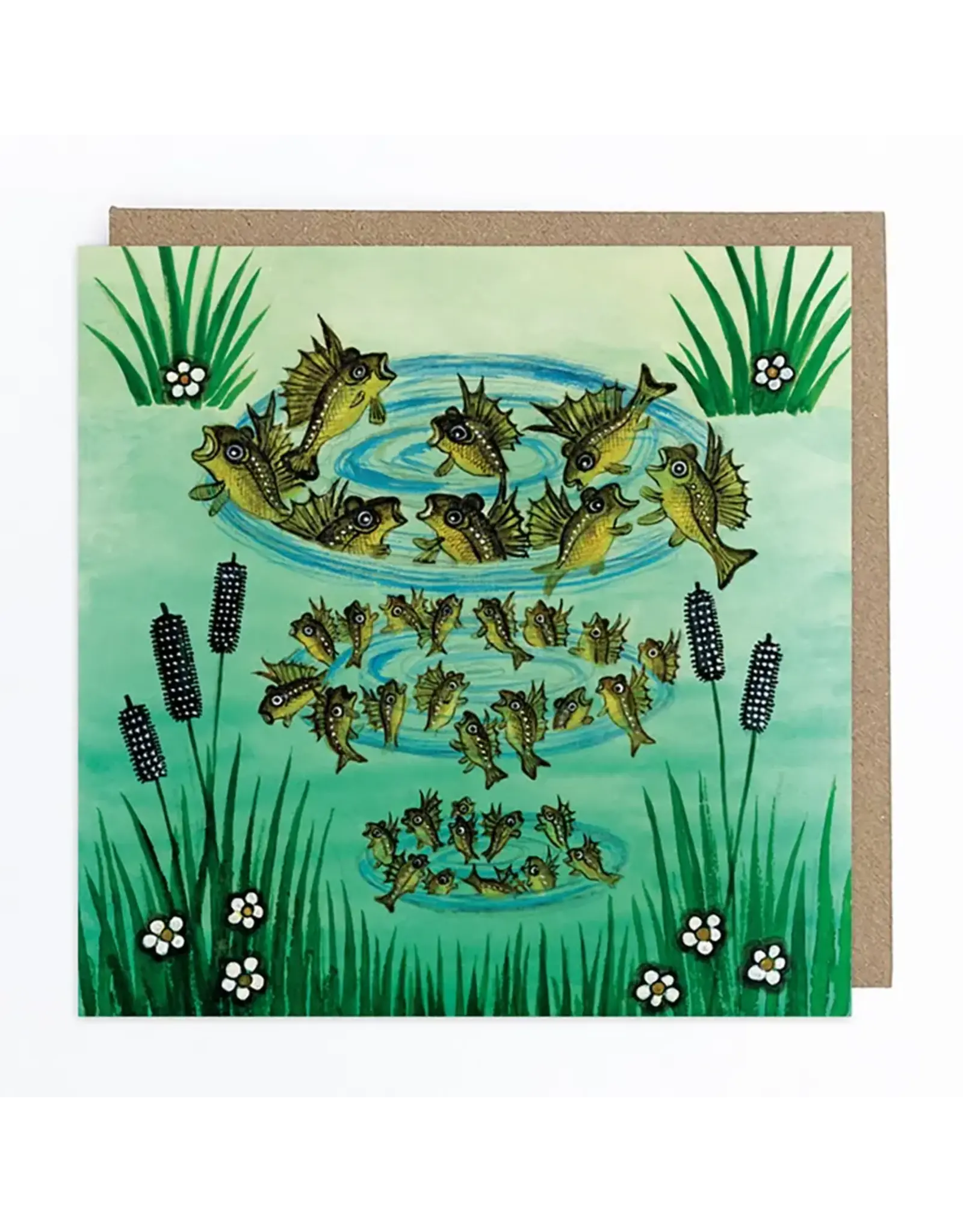 Perch Family Greeting Card