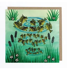 Perch Family Greeting Card
